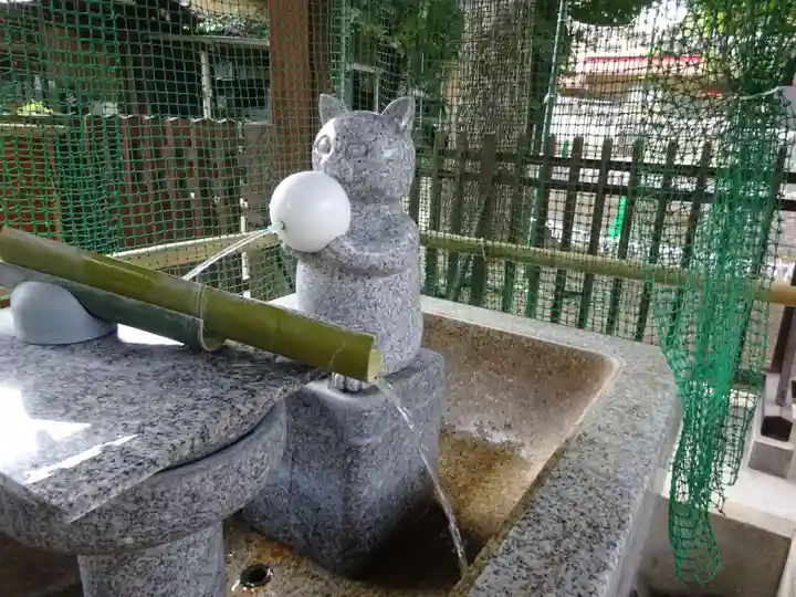 荻窪白山神社の手水舎