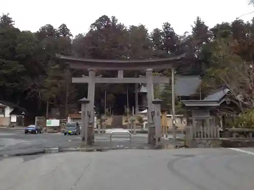 鳥海山大物忌神社吹浦口ノ宮の鳥居