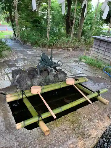 菊田神社の手水舎