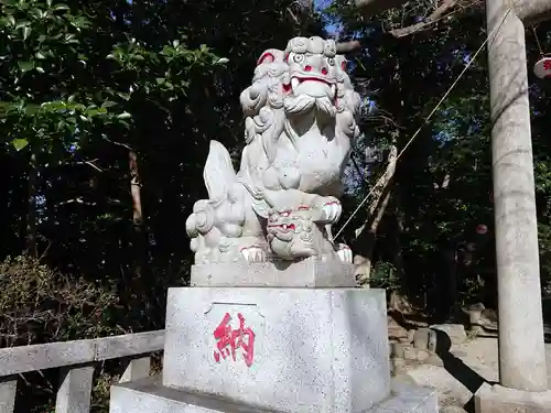 前鳥神社の狛犬