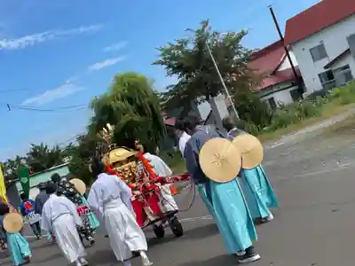 西当別神社のお祭り