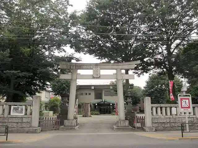 日野八坂神社の鳥居
