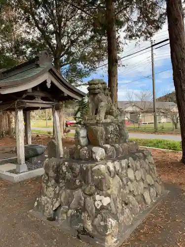 八幡神社の狛犬