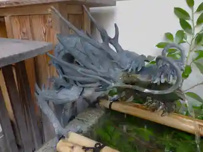 市比賣神社の手水舎