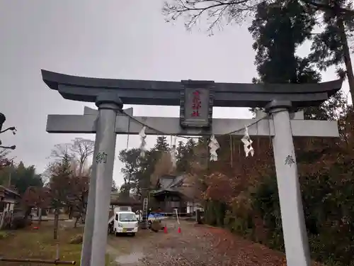 女化神社の鳥居