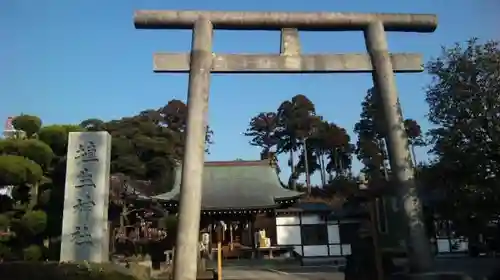 埴生神社の鳥居