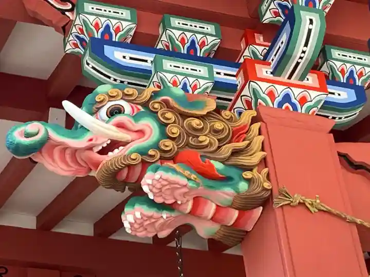 柏原八幡宮の芸術