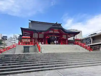 花園神社の本殿・本堂