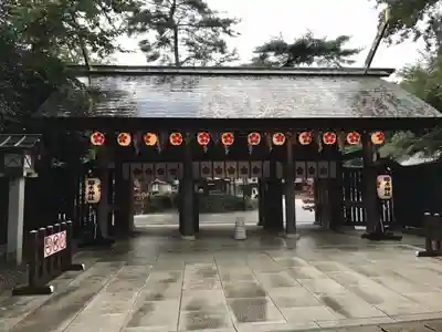 櫻木神社の山門・神門