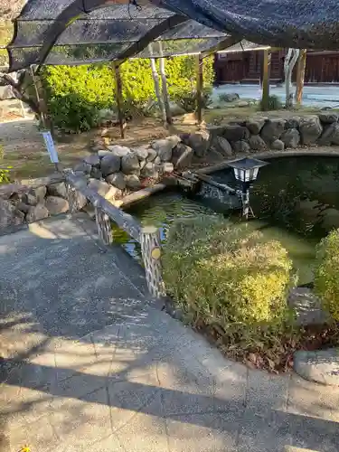 結城神社の庭園