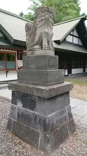 上川神社頓宮の狛犬