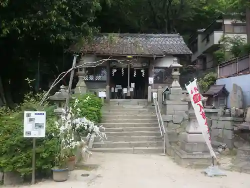 氷室神社の本殿・本堂