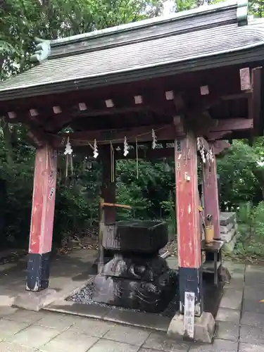 芝東照宮の手水舎