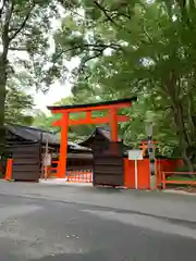 河合神社（鴨川合坐小社宅神社）の鳥居