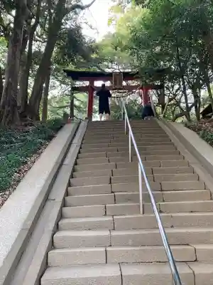 氷川女體神社の鳥居