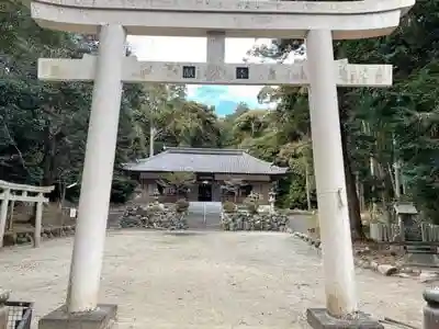 敏太神社の鳥居