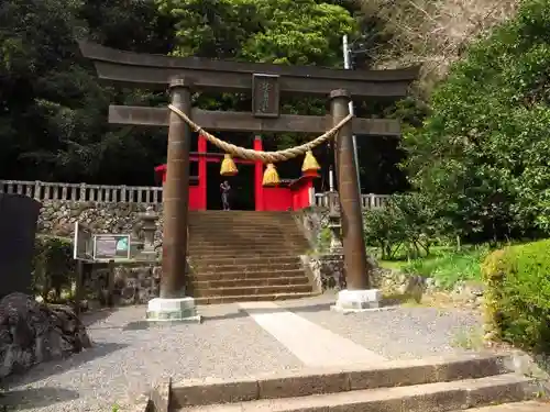 八幡宮來宮神社の鳥居