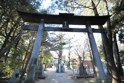 春日部八幡神社の鳥居