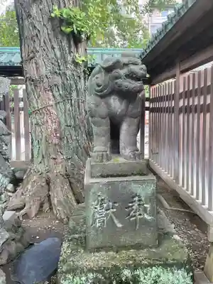 牛嶋神社の狛犬
