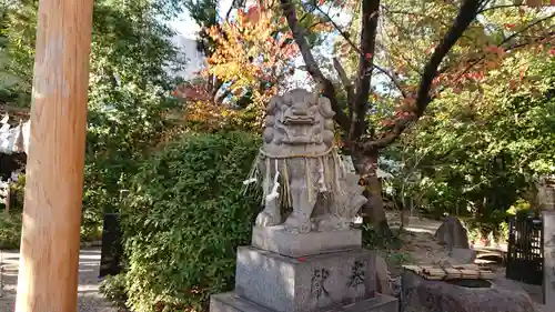 堀越神社の狛犬