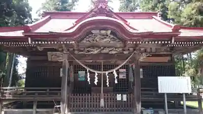 長堤八幡宮の本殿・本堂