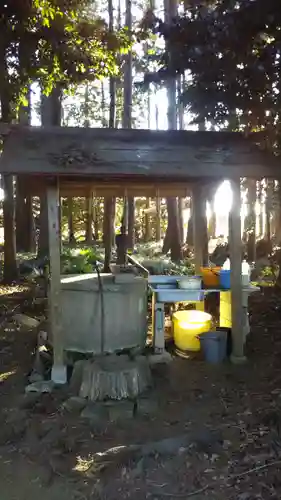 鹿島神社の手水舎