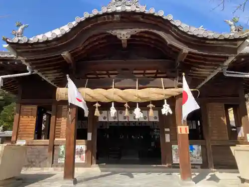 日尾八幡神社の本殿・本堂