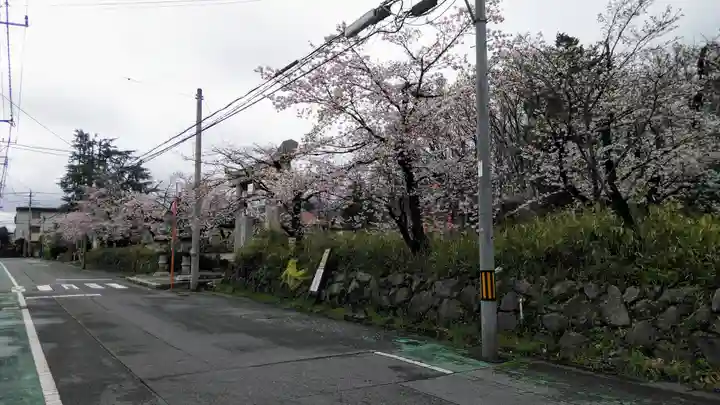 甲斐総社八幡神社の周辺