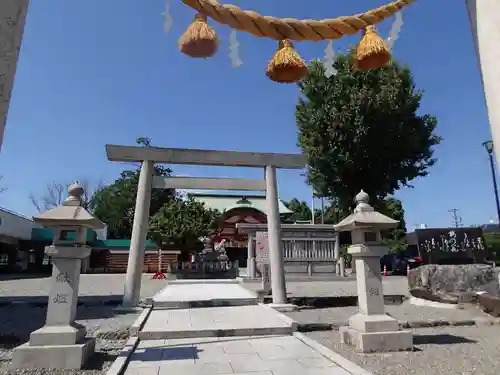 上野天満宮の鳥居