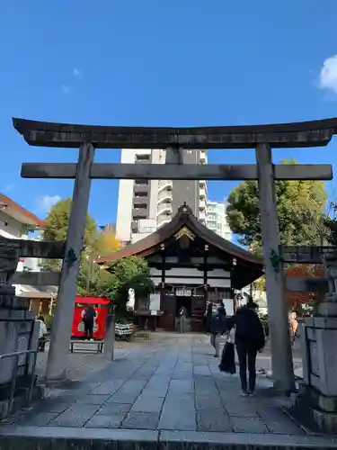 三輪神社の鳥居