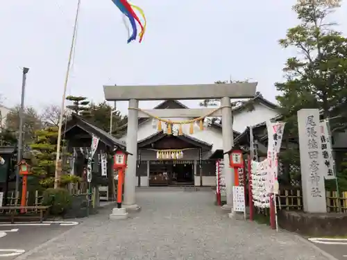 尾張猿田彦神社の鳥居