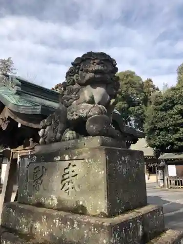 日枝神社水天宮の狛犬