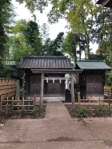 石神井氷川神社の末社・摂社