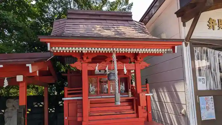 函館厳島神社の末社・摂社