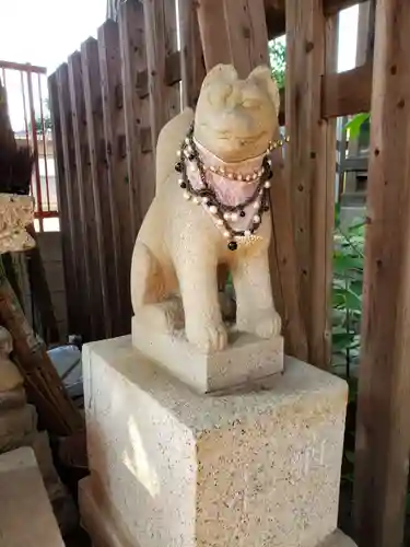 打越天神北野神社の狛犬