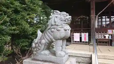 東玉川神社の狛犬