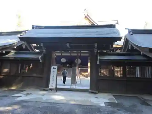 伊勢神宮内宮（皇大神宮）の山門・神門