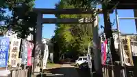 駒込天祖神社の鳥居