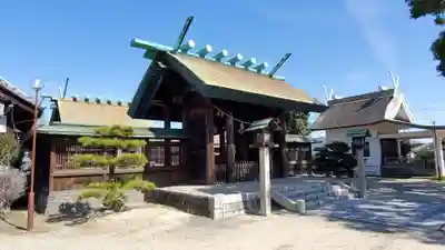 鳥出神社の本殿・本堂