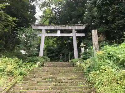 都々古別神社(馬場)の鳥居