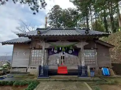 櫛比神社の本殿