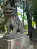 岩槻久伊豆神社の狛犬