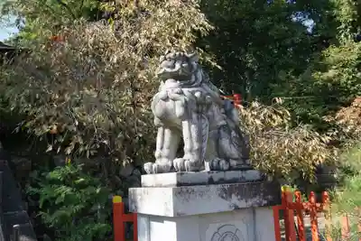 建勲神社の狛犬