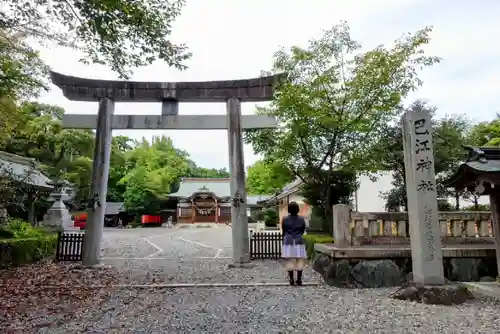 巴江神社の鳥居