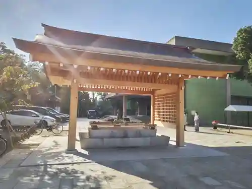 生國魂神社の手水