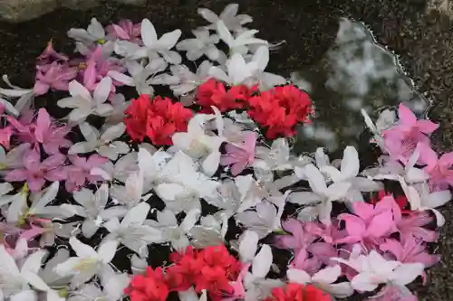 田村神社の手水