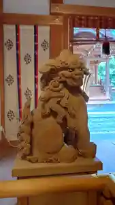 夜疑神社の狛犬(2024年06月16日(日) 19時28分55秒投稿)