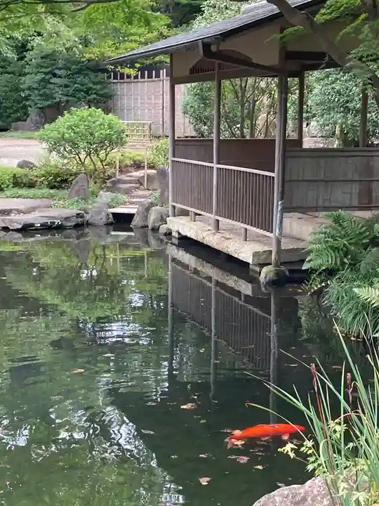 靖國神社の庭園