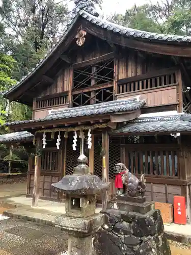 走田神社の本殿