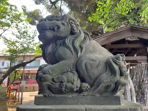 八景天祖神社の狛犬